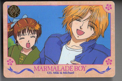 《CardTube卡族》(061122) 123 日本原裝橘子醬男孩 萬變卡∼ 1995年遊戲普卡