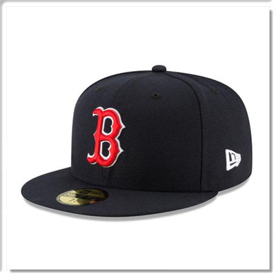 【ANGEL NEW ERA】NEW ERA MLB 波士頓 紅襪 59FIFTY 正式球員帽 通用 丈青色 棒球帽
