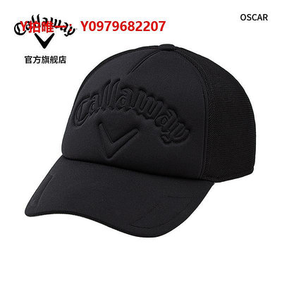 鴨舌帽Callaway卡拉威高爾夫球帽男士全新OSCAR ADJ 時尚運動遮陽帽子