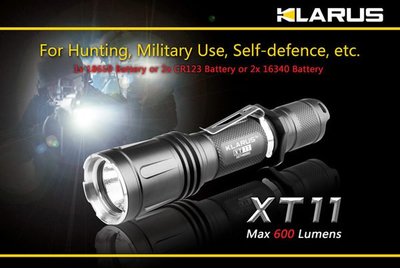 【LED Lifeway 】klarus XT11 XM-L U2 LED 600流明 防水尾部雙按鍵 一鍵爆閃 精品遠射 LED 手電筒