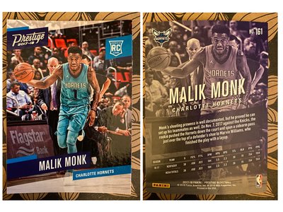 2017-18 Panini Prestige Rookies 161 Malik Monk