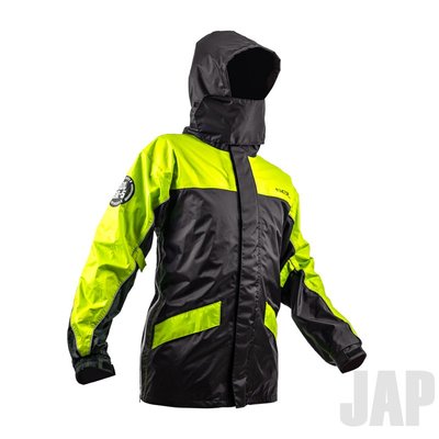 《JAP》SOL SR-5 運動型雨衣 黑/黃 兩件式雨衣 雙側開 防風防水透氣 機車雨衣📌可折價100元