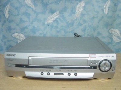 .【小劉二手家電】SONY  VHS放影機,SLV-SA34型,內部九成新,可開機驗貨,故障機也可修理 !