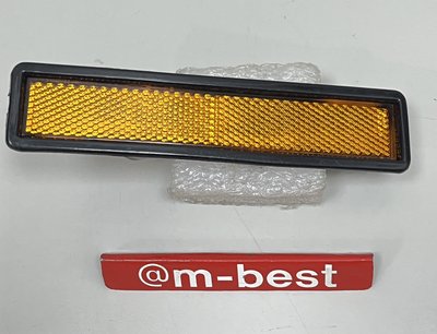 BMW E30 E32 E34 USA 美規 前保側燈 邊燈 黃色 L=R (日本外匯拆車品) 63141377849