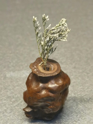 【二手】海柳石：花瓶， 古玩 舊貨 收藏 【怡雅館】-390