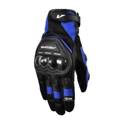 《JAP》ASTONE KC01 黑藍 觸控透氣 防摔手套 可觸控 透氣 夏季手套 🌟送折價卷150元🌟