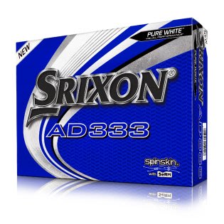 青松高爾夫' Srixon AD333 球,2-piece(12/DZ) 白 二層球 $550元