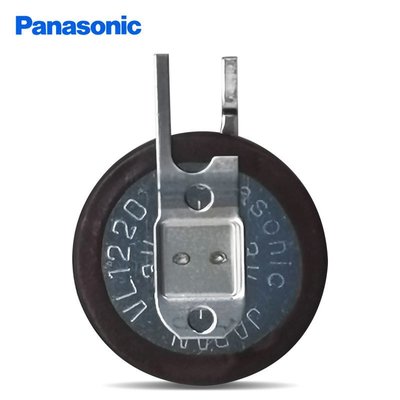 松下Panasonic國際VL1220/VCK帶焊腳可充電3V