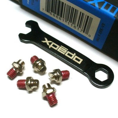 【vsmart】盒裝 Xpedo MX 分岔式止滑釘工具組 一盒50個含替換工具 H92