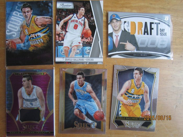 超激安ショップ」 NBA Gold Refractor Danilo Gallinari RC safetec.com.br