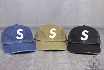 【HYDRA】Supreme Pigment Canvas S Logo 6-Panel 水洗 老帽【SUP567】