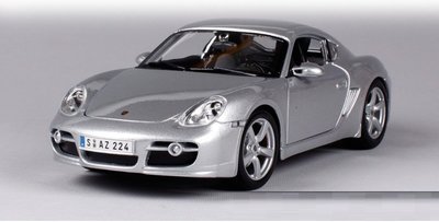 2015 保時捷 Porsche Cayman S 銀色 FF8831122 1:18 合金車 預購 阿米格Amigo
