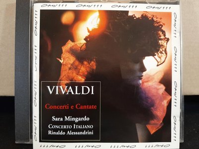 Mingardo,Alessandrini,Vivaldi-Concerti e Cantate,明加多演唱，亞歷山德里尼指揮義大利協奏團，演繹維瓦第-清唱曲