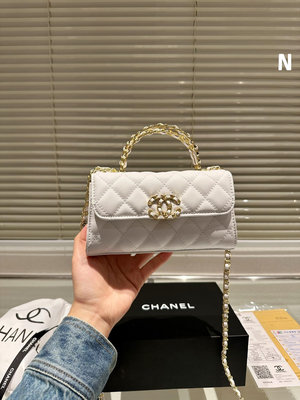 禮盒Chanel手柄包 推薦時裝休閑 不挑衣服尺寸19cm N.O59500