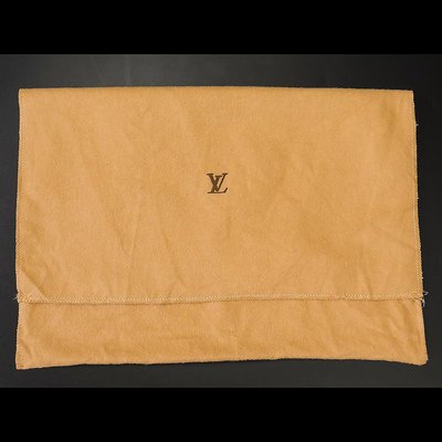 法國精品Louis Vuitton LV咖啡色信封式防塵袋 義大利製