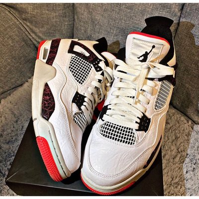 【正品】Nike Air Jordan 4 Hot Lava 308497-116 熱熔岩潮鞋