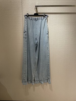 Chanel時尚牛仔褲丹寧褲香奈兒褲子chanel牛仔褲保證真品購於台灣正櫃