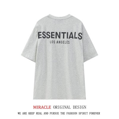 ❤小鹿嚴選❤ FEAR OF GOD FOG復線essentials洛杉磯LA限定款3M反光T恤短袖男女