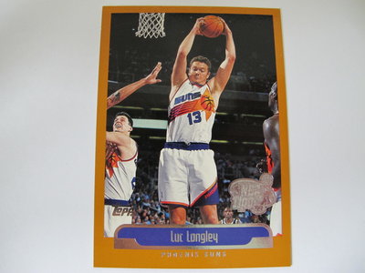 ~ Luc Longley ~1999年Topps Tipoff NBA球員 蓋印特殊平行卡