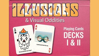 [魔術魂]好玩的視覺幻覺牌~~Illusions & Visual Oddities Playing Cards