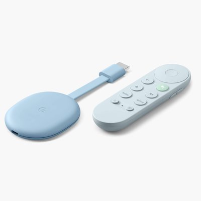 光華.瘋代購 [缺貨] 全新 Chromecast with Google TV 藍色 四代 4K 60Hz 電視棒