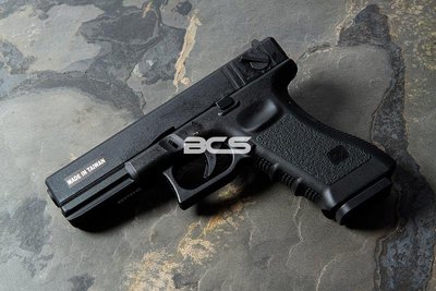 【BCS武器空間】KJ G18 KP18 6mm 單連發版 半金屬CO2槍 黑色-KJCSKP18B