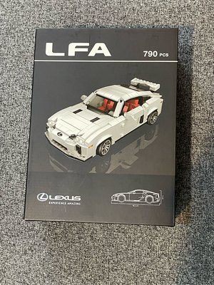 LEXUS 790PICK 超精密原廠精品  LFA 積木車