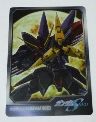 【動漫收藏】機動戰士鋼彈Gundam 森永威化巧克力透明收藏卡_Anniversary系列 機體