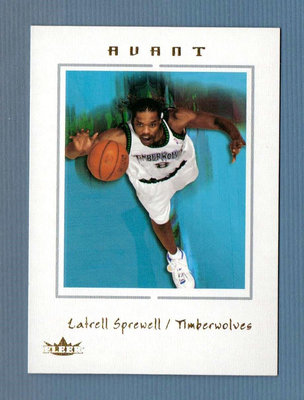 NBA  2004 FLEER AVANT Latrell Sprewell 球員卡 #37