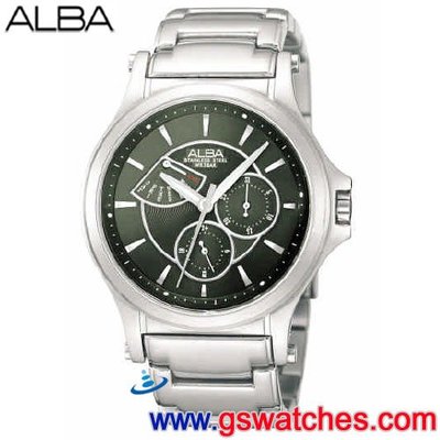 【金響鐘錶】全新ALBA AP2005X,公司貨,保固1年,時尚男錶,計時碼錶,星期逆跳,日期,VX3T-X001D