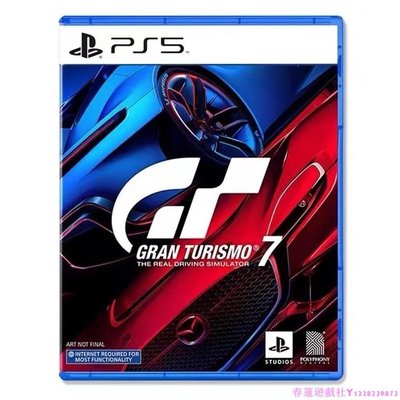 PS5游戲 GT賽車7 GT7 Gran Turismo7 跑車浪漫旅7 中英文 English