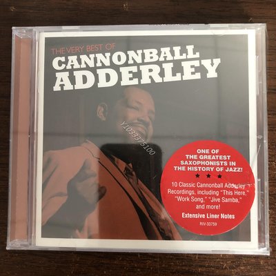 歐版未拆 爵士 薩克斯 Cannonball Adderley The Very Best 唱片 CD 歌曲【奇摩甄選】