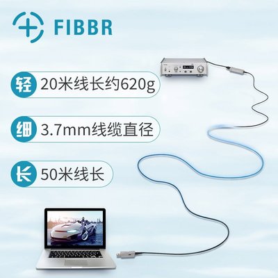 USB延長線fibbr菲伯爾光纖usb3.0延長線高端公對母信號放大連接線~新北五金專賣店