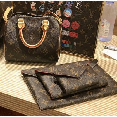 LV M61252 NANO SPEEDY 迷你肩背包 老花 有現貨