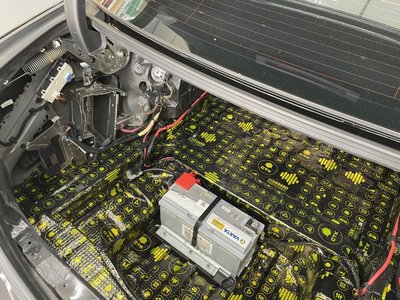 環球汽車音響~ 後車廂寧靜隔音 烏克蘭CTK-3.0mm頂級板金制震墊 STP特殊抗低頻隔音吸音棉