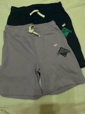 （全新)ROOTS男、女童短棉褲（粉紫10T/深藍10T）