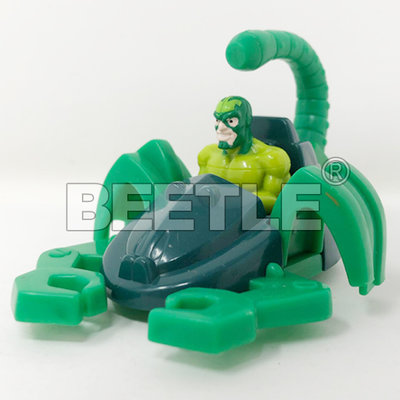 BEETLE 絕版 老物 麥當勞 McDonald's 快樂兒童餐 漫威 蜘蛛人 反派 蠍子人 玩具