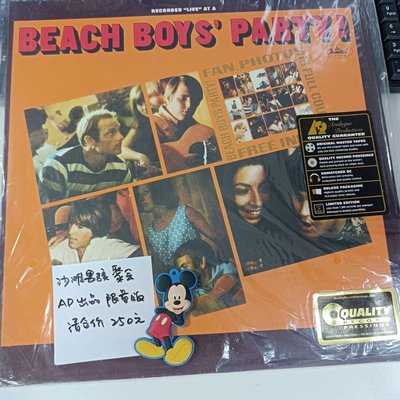 暢享CD~AP出品 限量版LP黑膠 海灘男孩 聚會 THE BEACH BOYS PARTY!