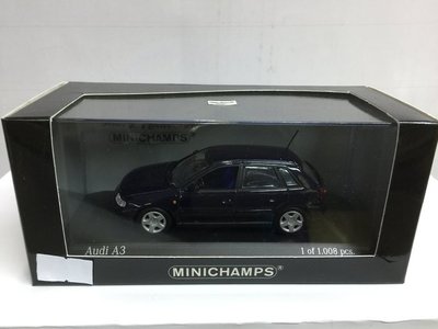 二手 MINICHAMPS 1/43 BMW 6 SERIES CABRIO 2006 BLUE METALLIC