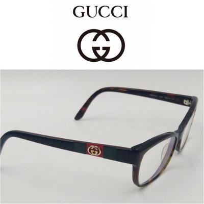 (售?)真品【GUCCI 古馳 】 時尚設計 男女近視眼鏡框架268 一元起標 二手名牌眼鏡 有LV 太陽眼鏡