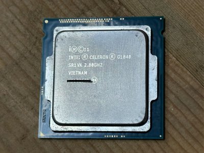 二手 CPU INTEL G1840 2.8GHz 1150腳位 二核心 四執行緒 無風扇