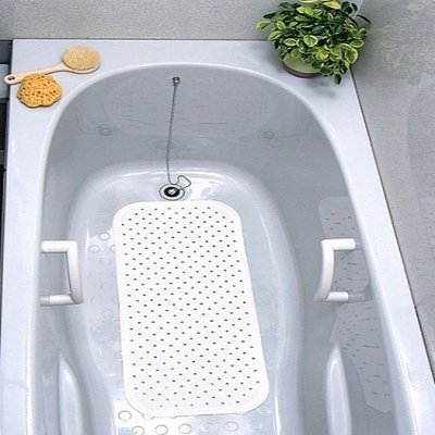 【現貨‧免運‧附發票】日本WAISE浴缸專用大片止滑墊(米白色)