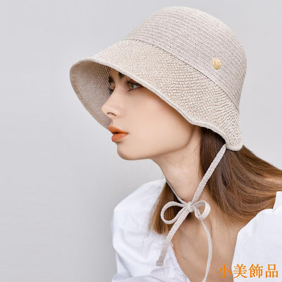 晴天飾品白沙 White Sands 紙紋細繩帽子 Audrey 8 色天然材料可折疊帽子/來自韓國首爾