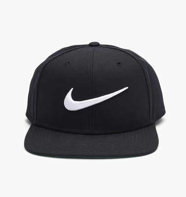 現貨 iShoes正品 Nike Swoosh Snapback 棒球帽 黑 可調整 運動帽 帽子 639534-011