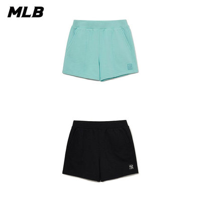 MLB 女版休閒短褲 紐約洋基隊 (3FSPB0133-兩色任選)