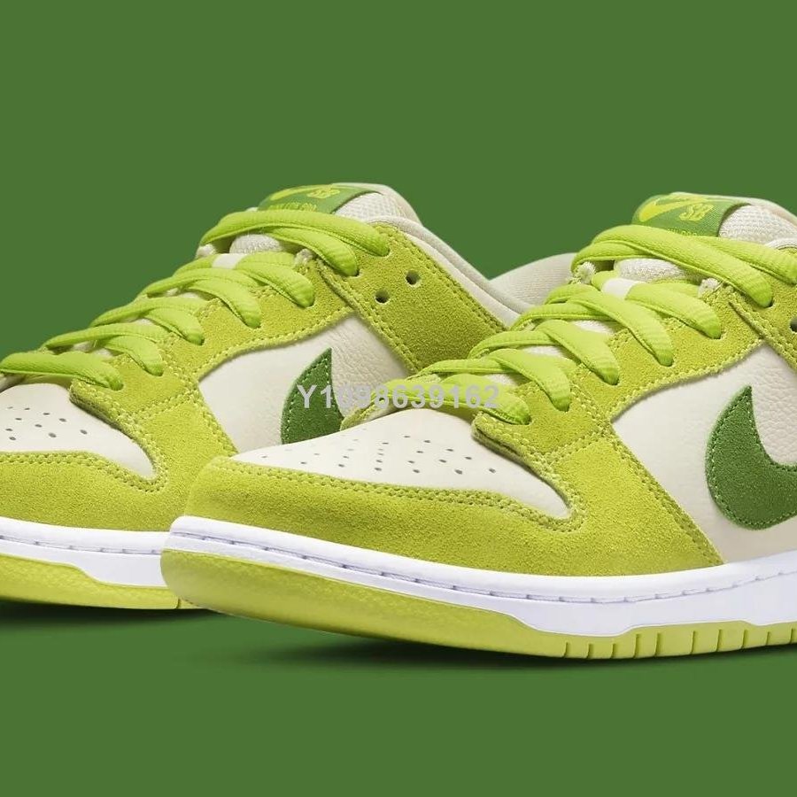 代購】Nike SB Dunk Low“Green Apple”青蘋果綠色低幫休閒百搭滑板鞋