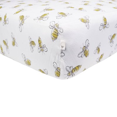 美國品牌 Burt‵s Bees Baby Bee 蜜蜂爺爺 100%有機棉 嬰兒床 床包 彌月禮 現貨