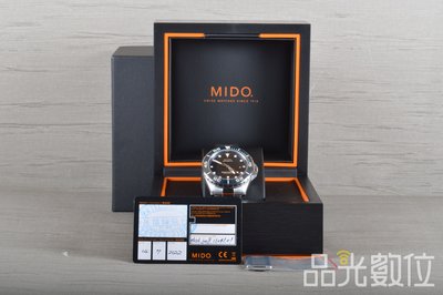 【品光數位】MIDO OCEAN STAR M0266081104101  600米 機械錶 #117878