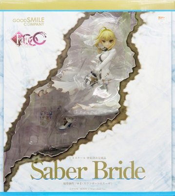 日本正版 GSC Fate/EXTRA CCC Saber 嫁王 尼祿 Bride 1/7 模型 公仔 日本代購