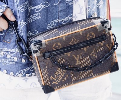 Louis Vuitton LV N60394 Mini Soft Trunk 小硬箱肩背包